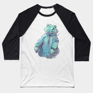 Put Your Feet Up - Fluffy Bear Baseball T-Shirt